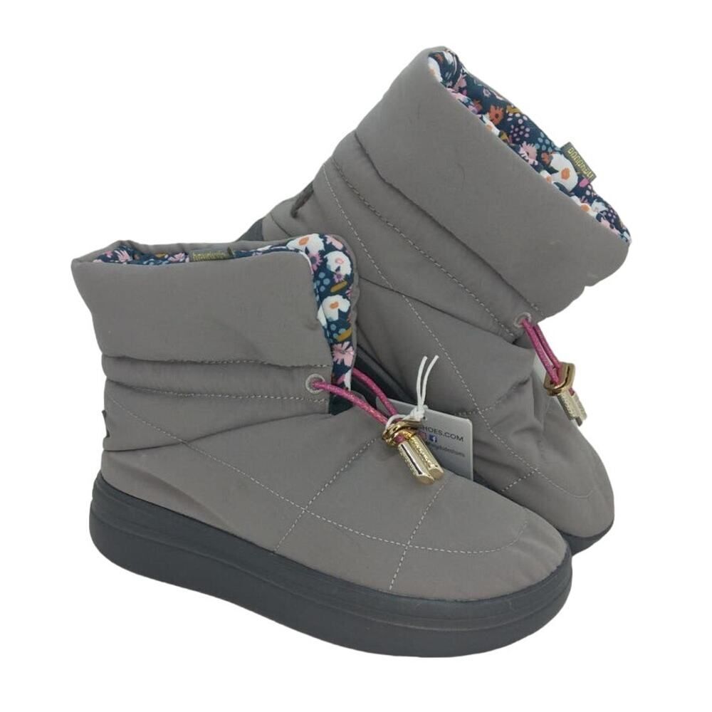 Hey Dude Eco Light Girls New W/Tags Glacier Gray Sneakers - Size: 13k